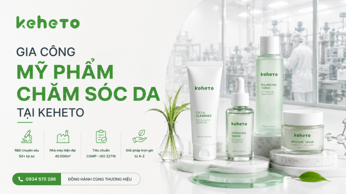 gia công mỹ phẩm chăm sóc da