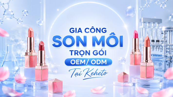 Gia công son môi trọn gói