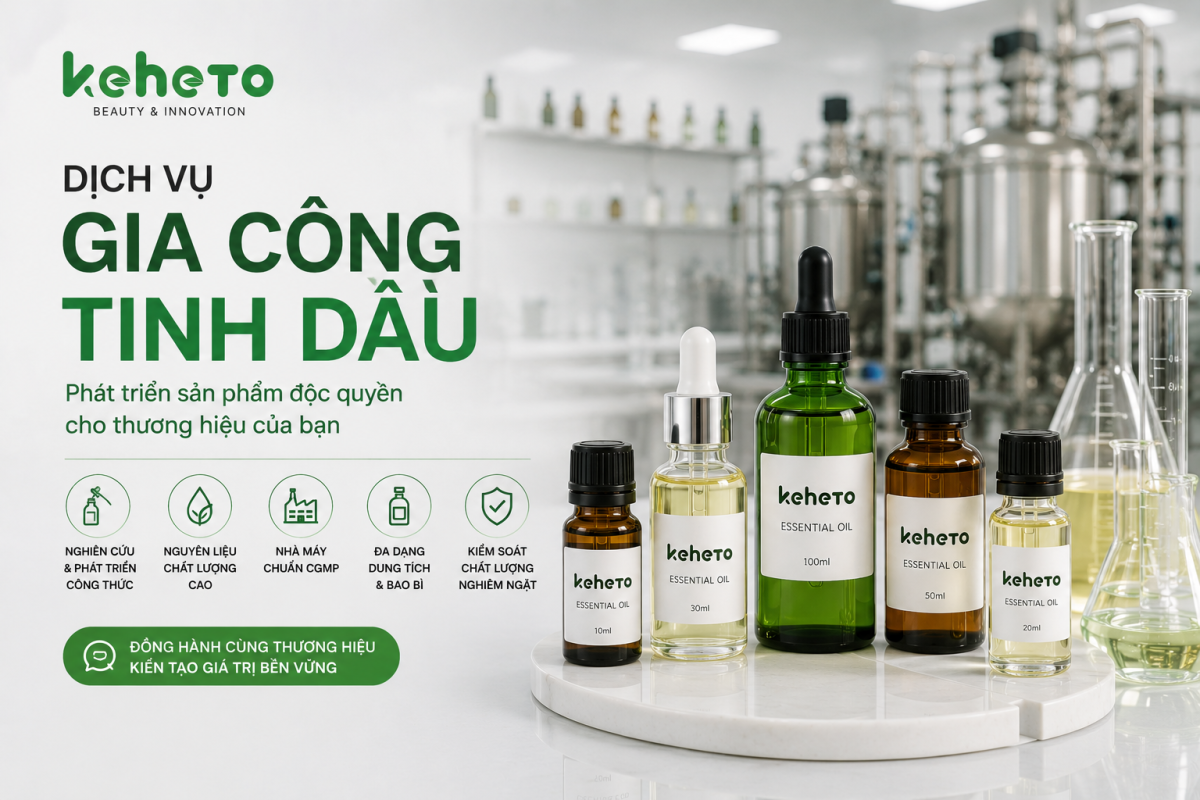 Nhà máy gia công tinh dầu