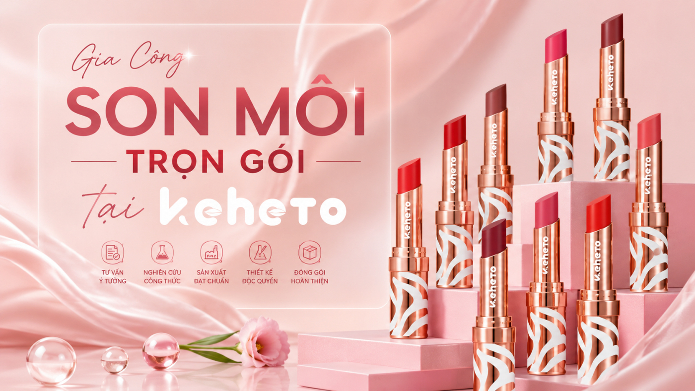 Gia công son môi chuyên nghiệp